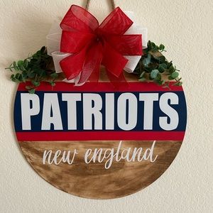 Patriots door hanger